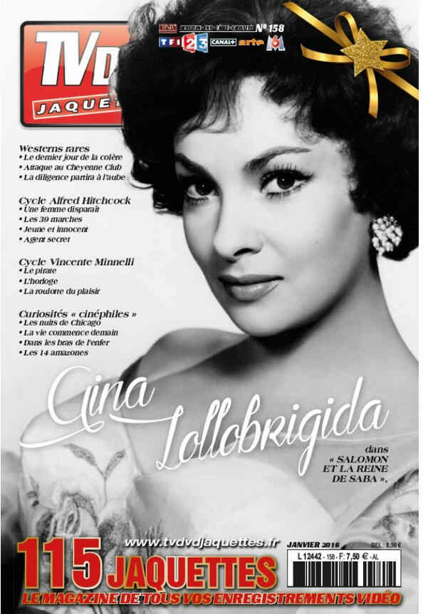 TV DVD JAQUETTES magazine side cover Issue 158 January 2016