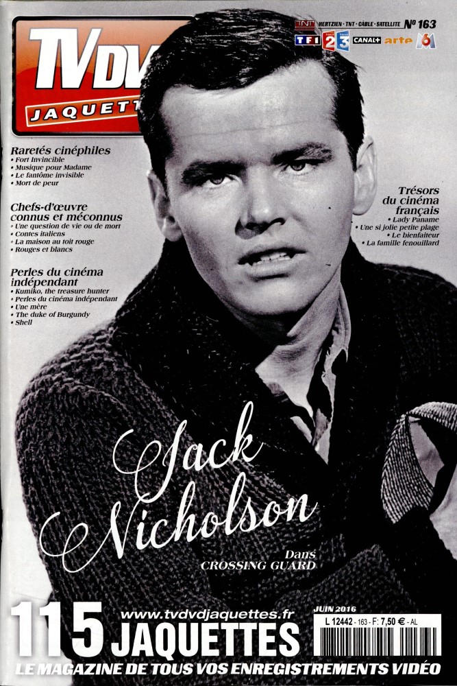TV DVD JAQUETTES magazine side cover Issue 163 June 2016