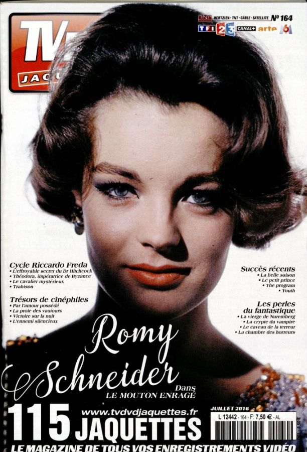 TV DVD JAQUETTES magazine side cover Issue 164 July 2016