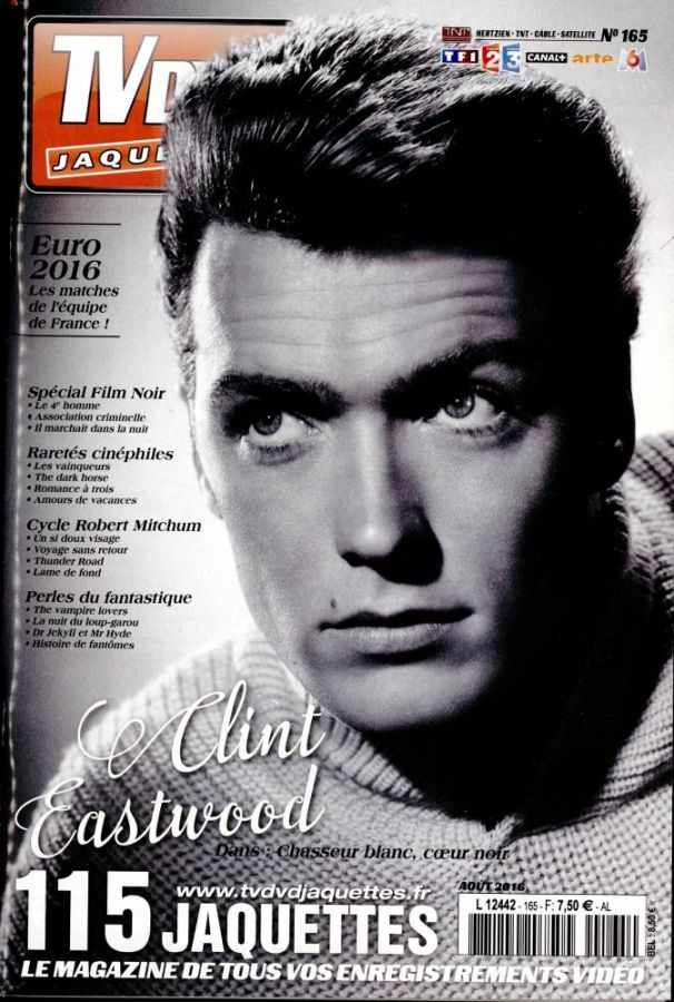 TV DVD JAQUETTES magazine side cover Issue 165 August 2016
