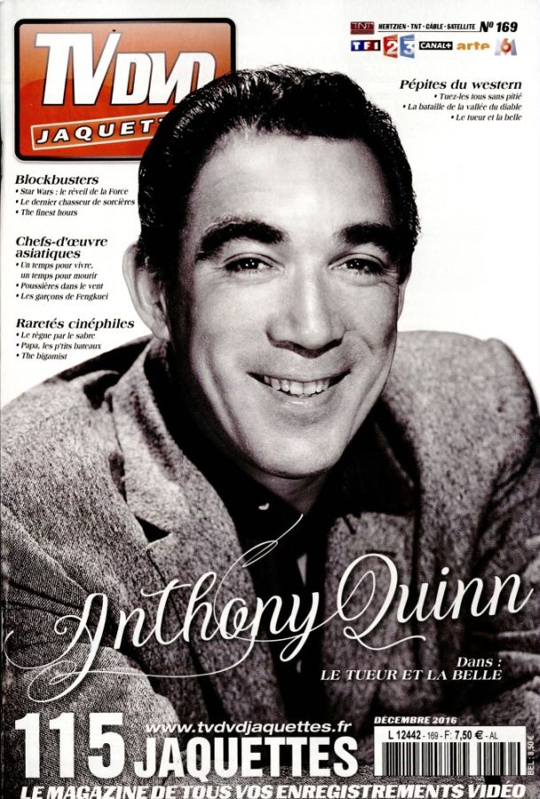 TV DVD JAQUETTES magazine side cover Issue 169 December 2016