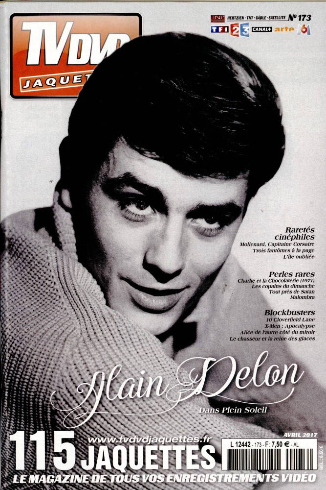 TV DVD JAQUETTES magazine side cover Issue 173 April 2017