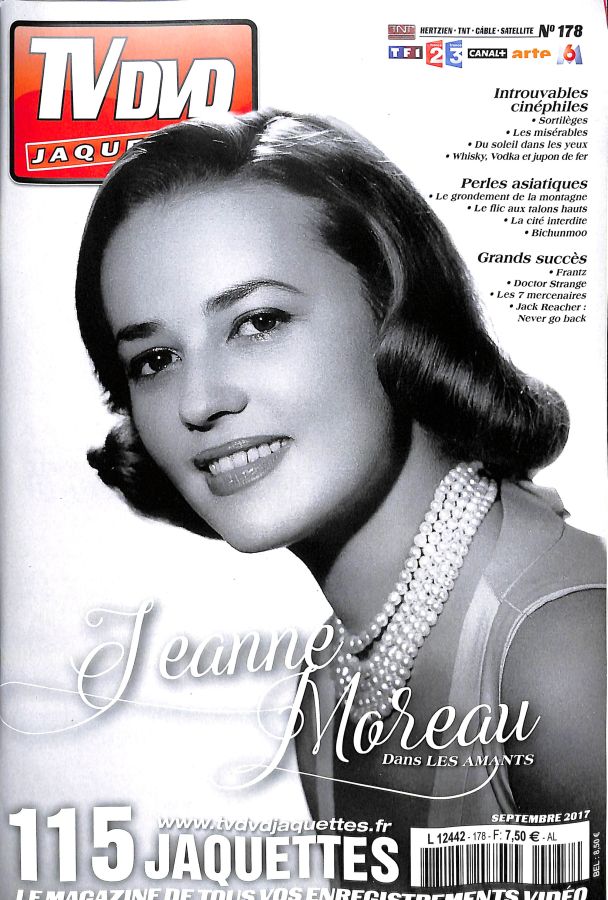 TV DVD JAQUETTES magazine side cover Issue 178  September 2017