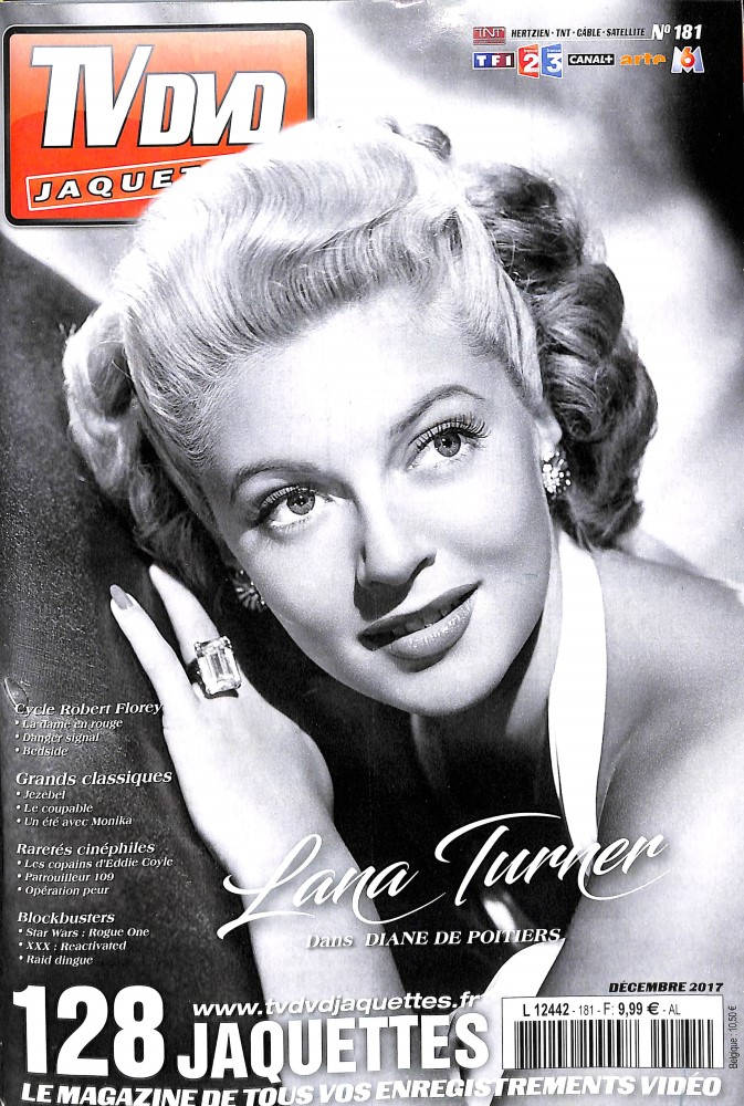 TV DVD JAQUETTES magazine side cover Issue 181  December 2017
