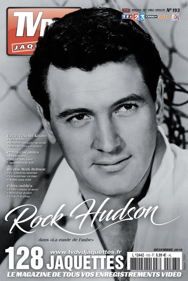 TV DVD JAQUETTES magazine side cover Issue 193  December 2018