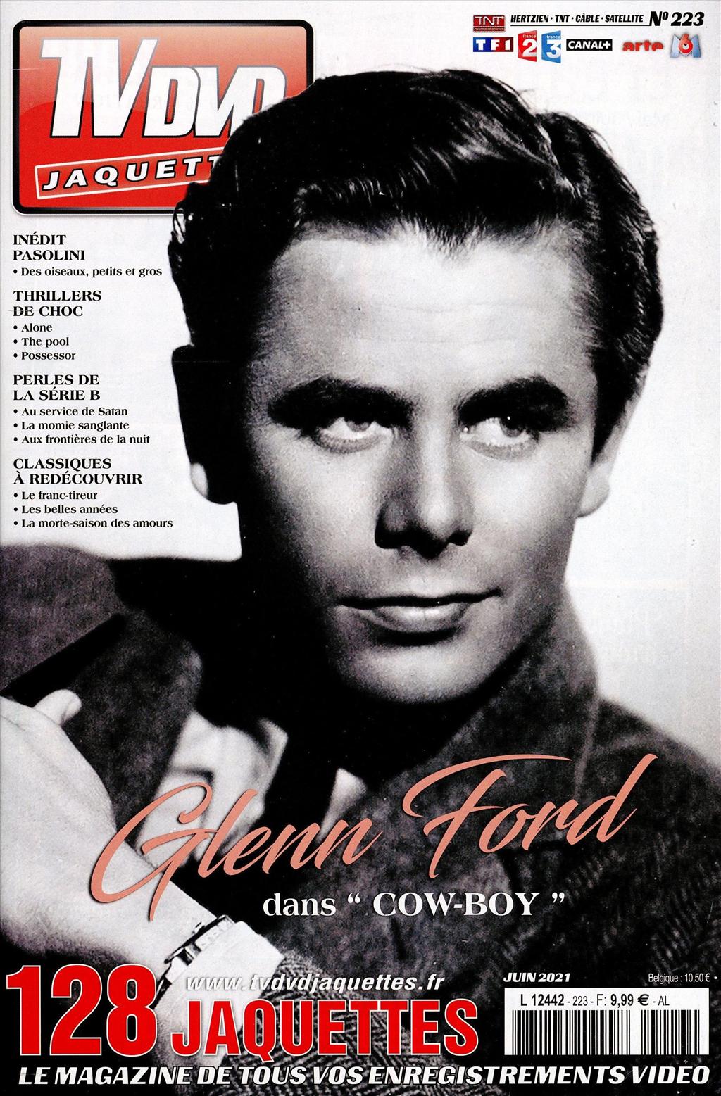 TV DVD JAQUETTES magazine side cover Issue 223  June 2021