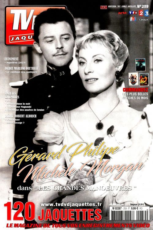 TV DVD JAQUETTES magazine side cover Issue 259  June 2024