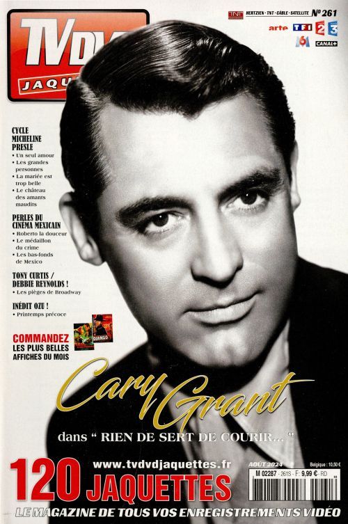 TV DVD JAQUETTES magazine side cover Issue 261  August 2024