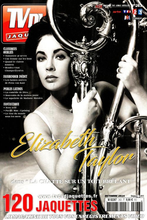 TV DVD JAQUETTES magazine side cover Issue 263  October 2024