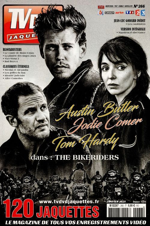 TV DVD JAQUETTES magazine side cover Issue 266  January 2025