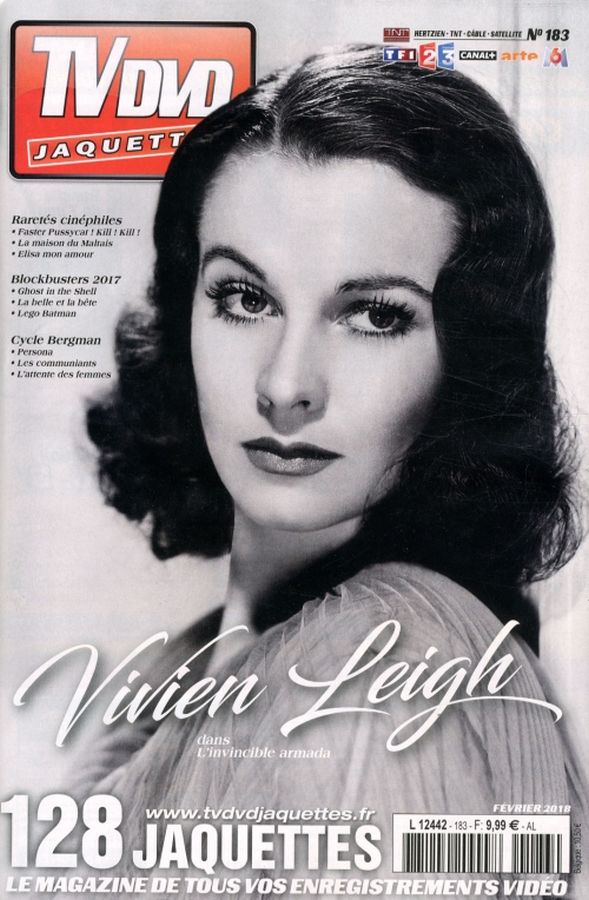 TV DVD JAQUETTES magazine side cover Issue 183  February 2018