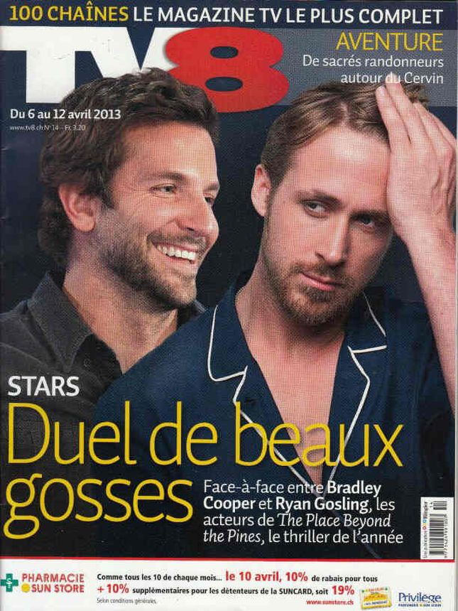 TV EIGHT magazine side cover Issue 14 6 April 2013