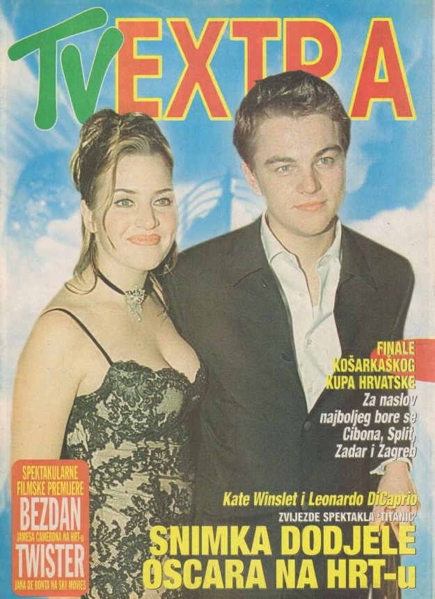 TV EXTRA magazine side cover  March 1998