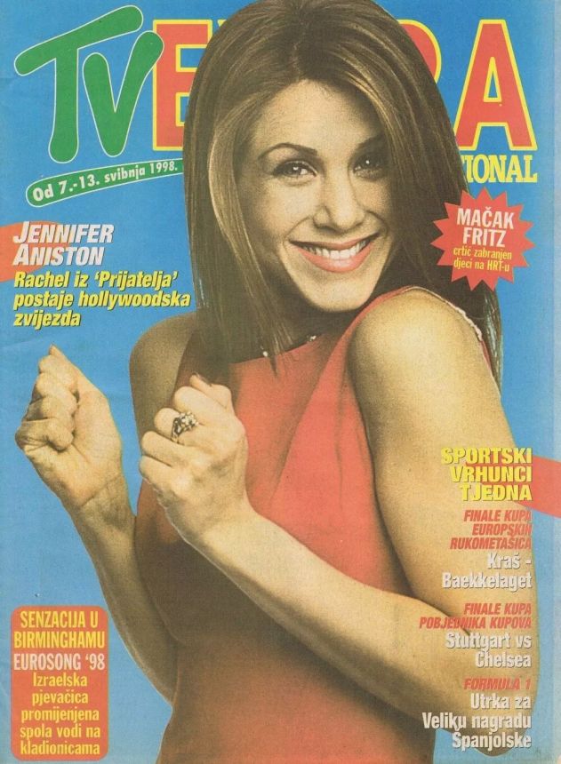 TV EXTRA magazine side cover 7 May 1998