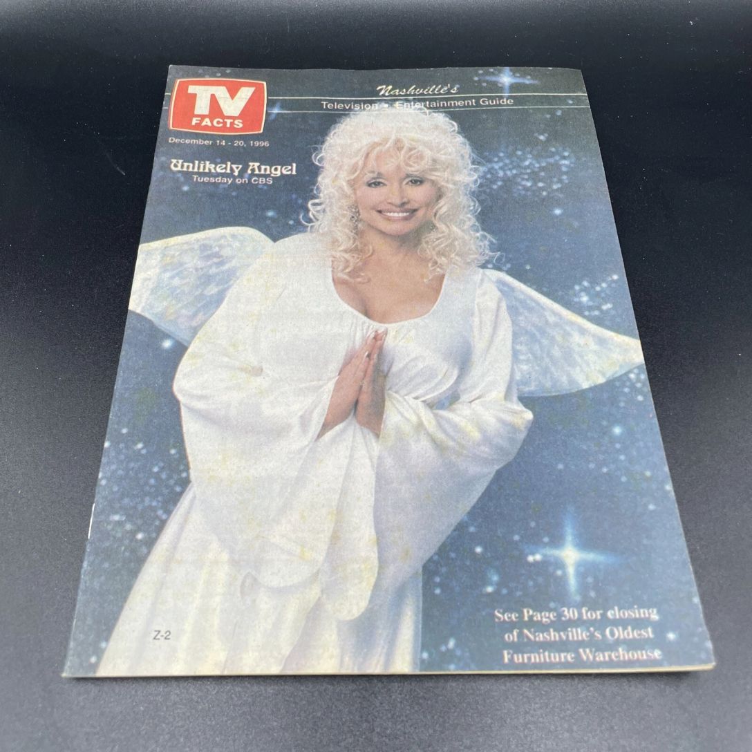 TV FACTS magazine side cover 14 December 1996