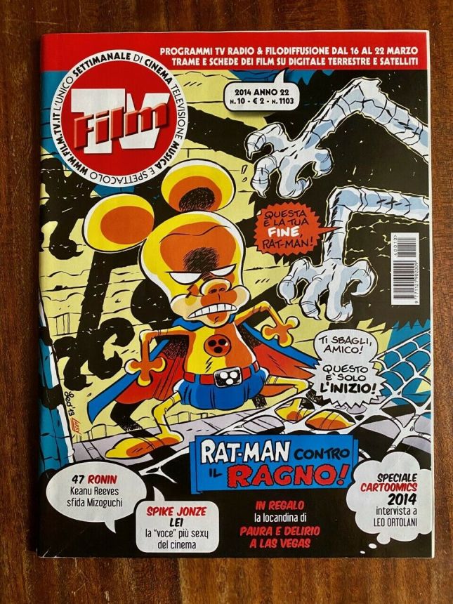 FILM TV magazine side cover Issue 10 16 March 2014