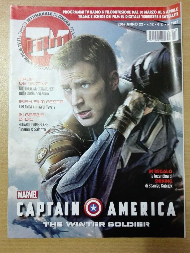 FILM TV magazine side cover Issue 12 30 March 2014