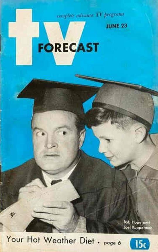 TV FORECAST magazine side cover 23 June 1951