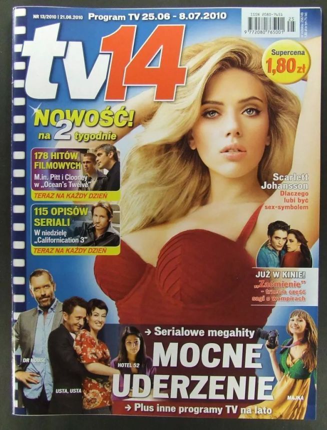 TV FOURTEEN magazine side cover 25 June 2010