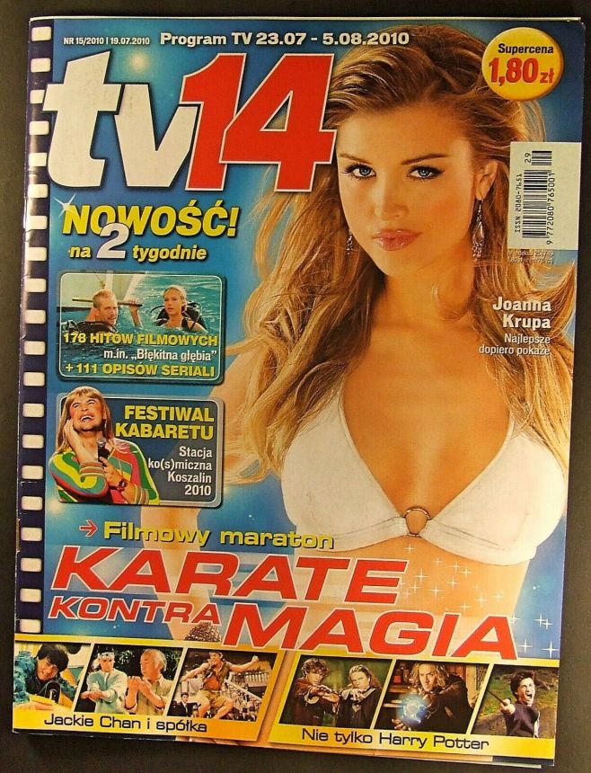 TV FOURTEEN magazine side cover Issue 15 19 July 2010