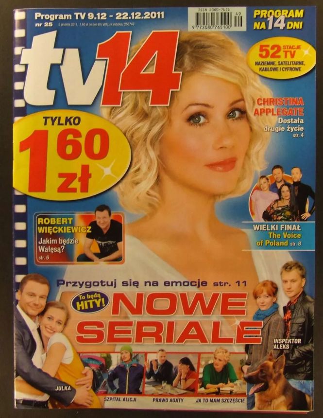 TV FOURTEEN AUSTRIA magazine side cover 12 September 2011