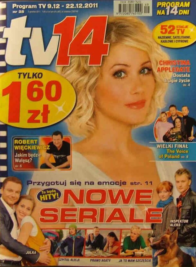 TV FOURTEEN magazine side cover 9 December 2011
