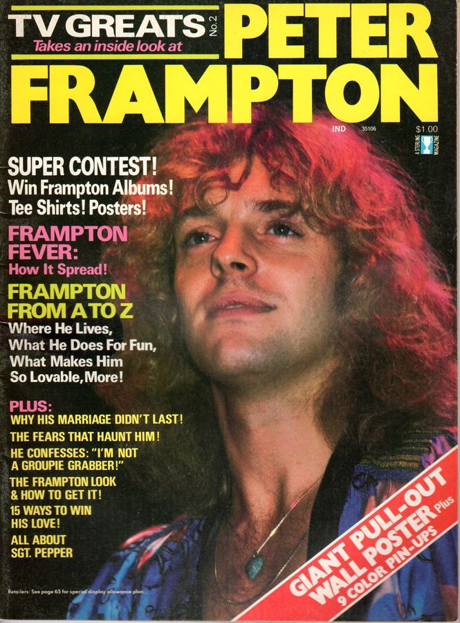 TV GREATS magazine side cover Issue 2  1977