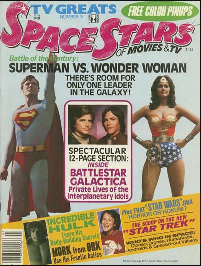 TV GREATS magazine side cover Issue 3  1978
