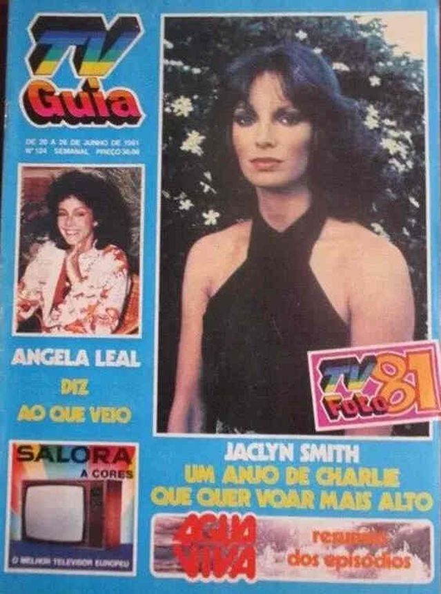 TV GUIA magazine side cover Issue 124 20 June 1981