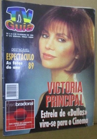 TV GUIA magazine side cover Issue 574 3 February 1990