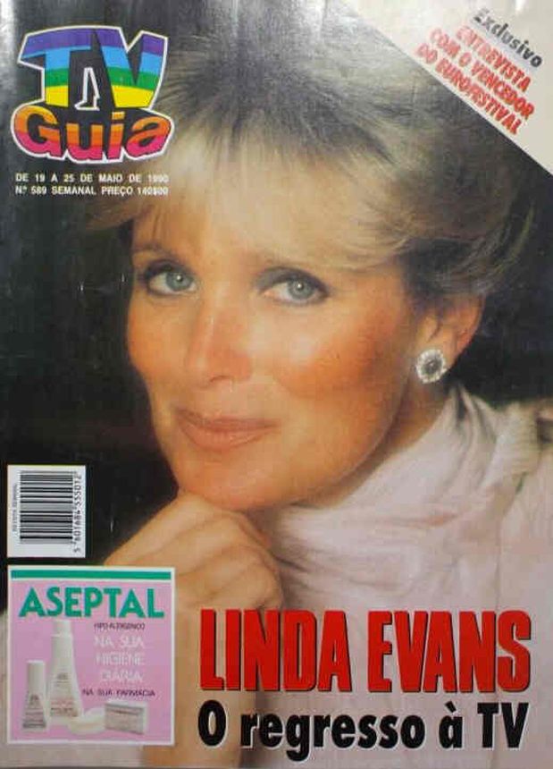 TV GUIA magazine side cover Issue 589 19 May 1990