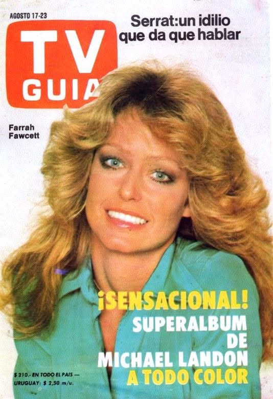 TV GUIA (ARG) magazine side cover 17 August 1981