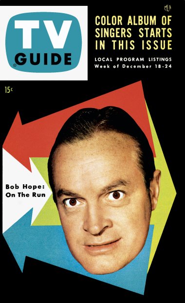TV GUIDE USA magazine side cover Issue 38 18 December 1953