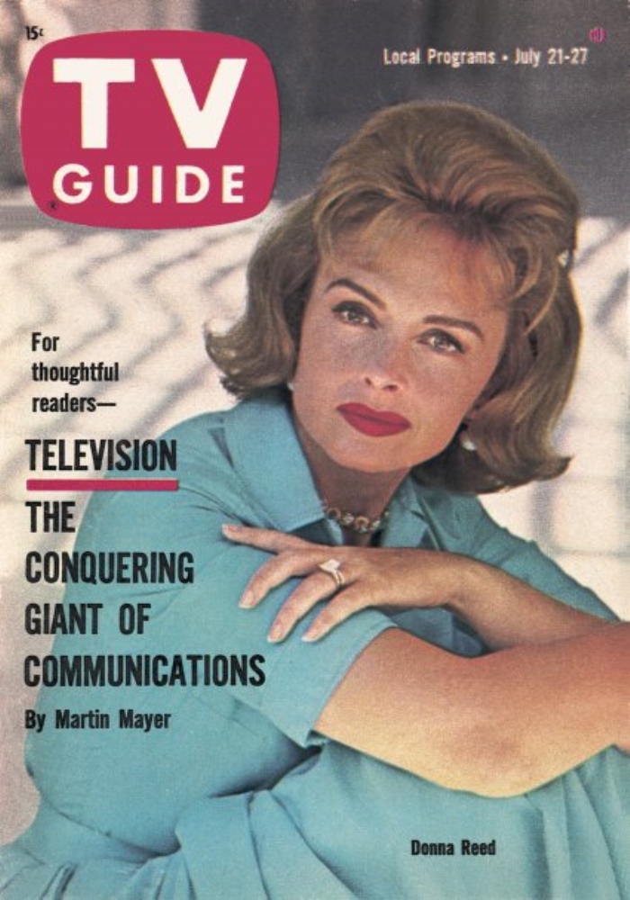 TV GUIDE USA magazine side cover Issue 486 21 July 1961