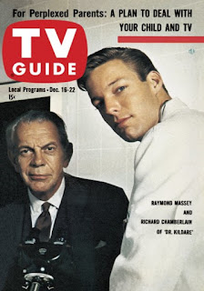 TV GUIDE USA magazine side cover Issue 455 16 December 1961