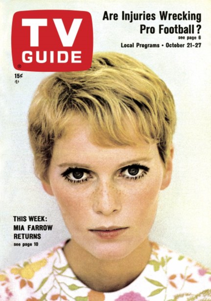 TV GUIDE USA magazine side cover Issue 760 21 October 1967