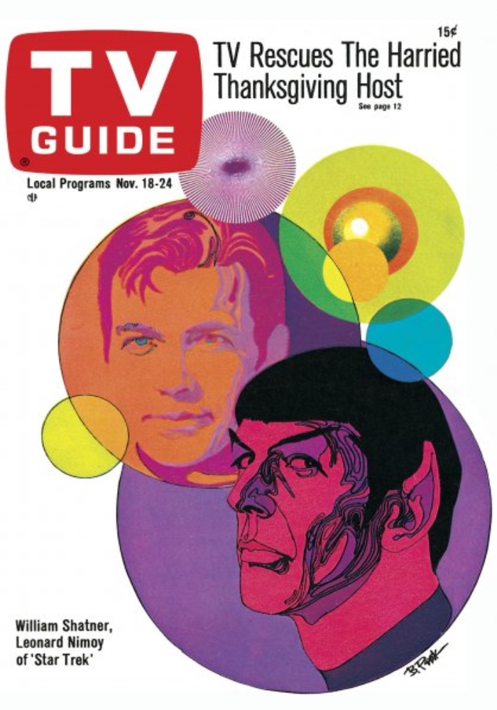 TV GUIDE USA magazine side cover Issue 764 18 November 1967
