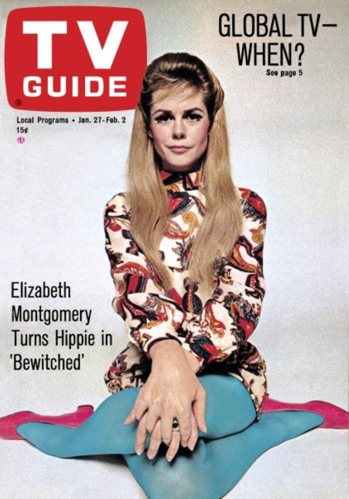 TV GUIDE USA magazine side cover Issue 774 27 January 1968
