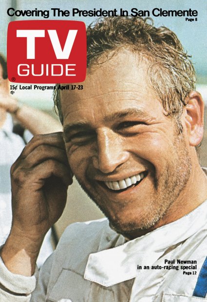 TV GUIDE USA magazine side cover Issue 942 17 April 1971