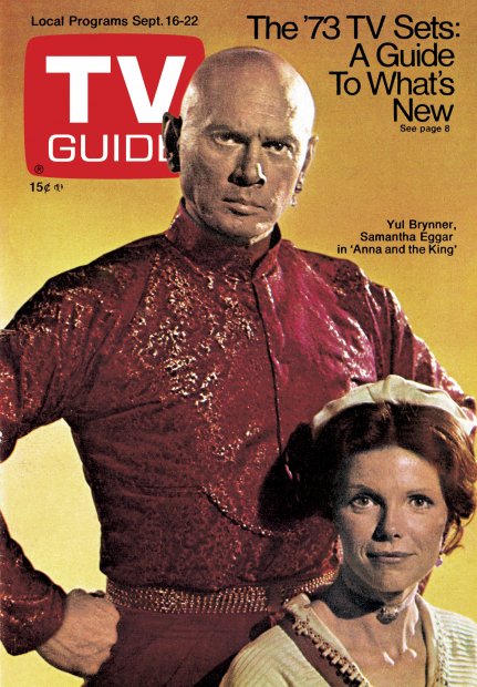 TV GUIDE USA magazine side cover Issue 1016 16 September 1972