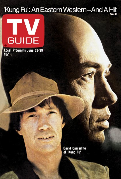 TV GUIDE USA magazine side cover Issue 1055 23 June 1973