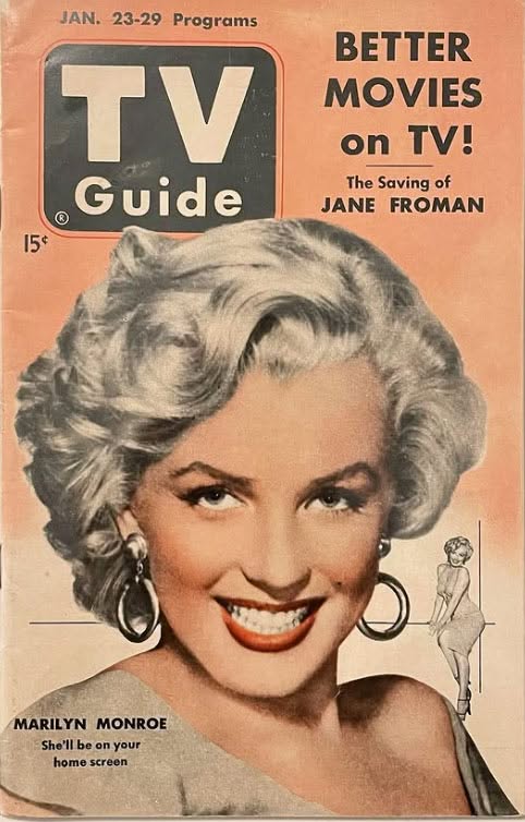 TV GUIDE USA magazine side cover 23 January 1953