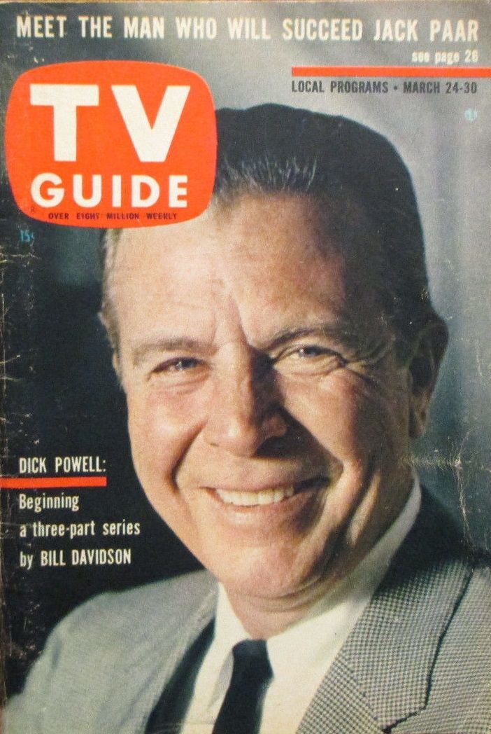 Dick Powell magazine cover