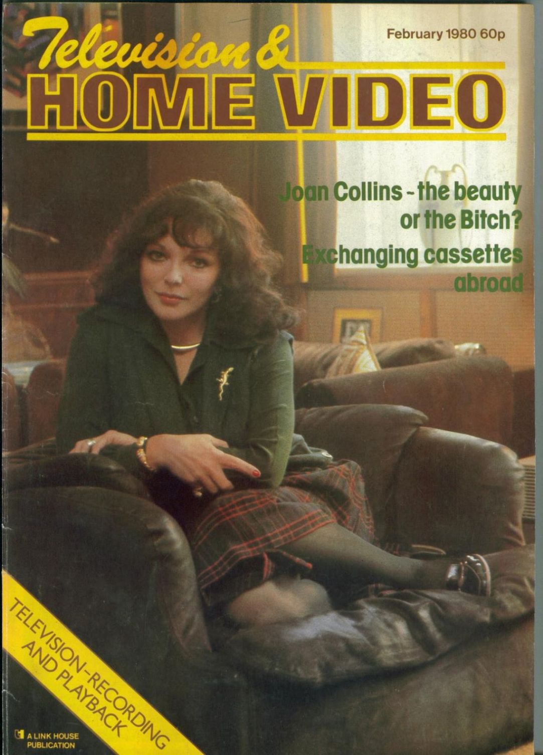 TV AND HOME VIDEO magazine side cover  February 1980