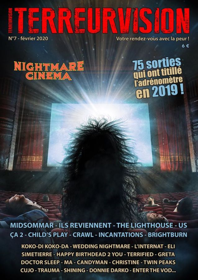 TERREURVISION magazine side cover Issue 7  February 2020