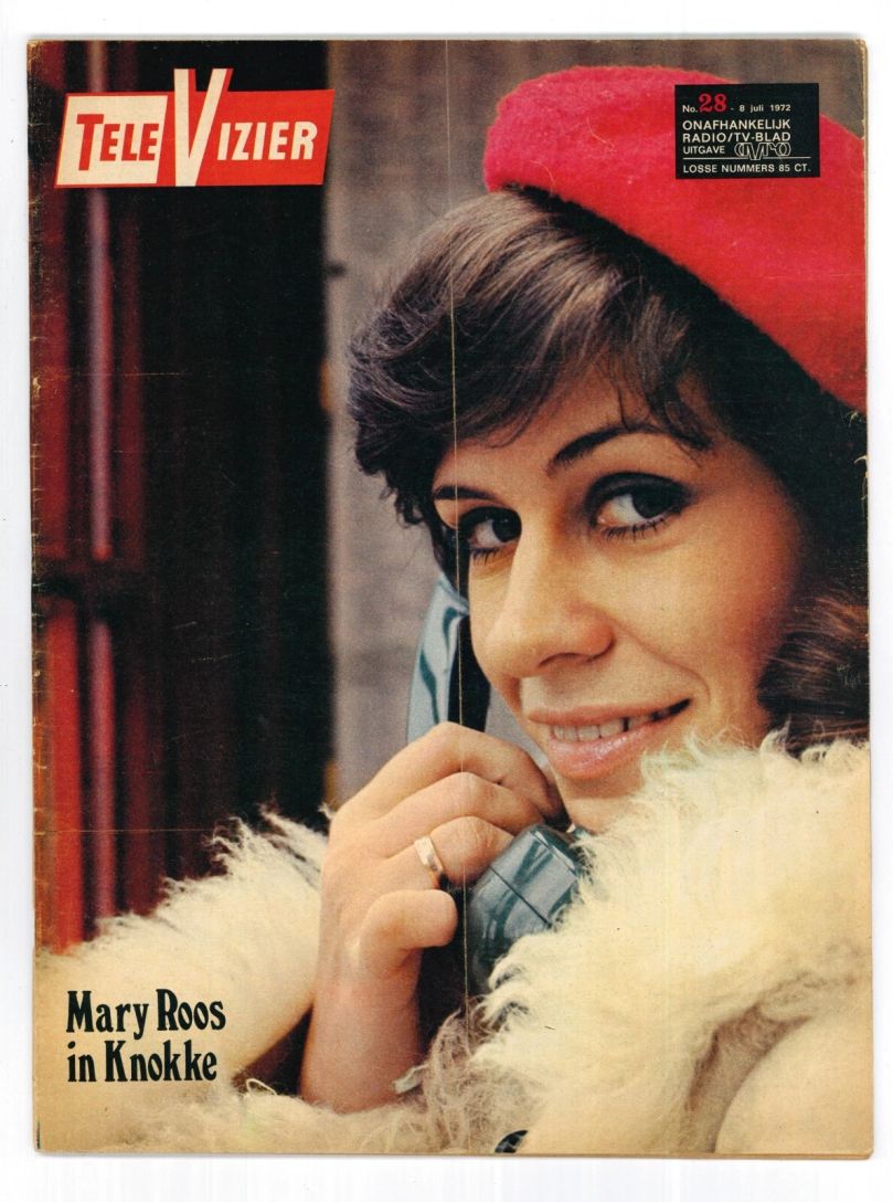 TELE VIZIER magazine side cover Issue 28 8 July 1972