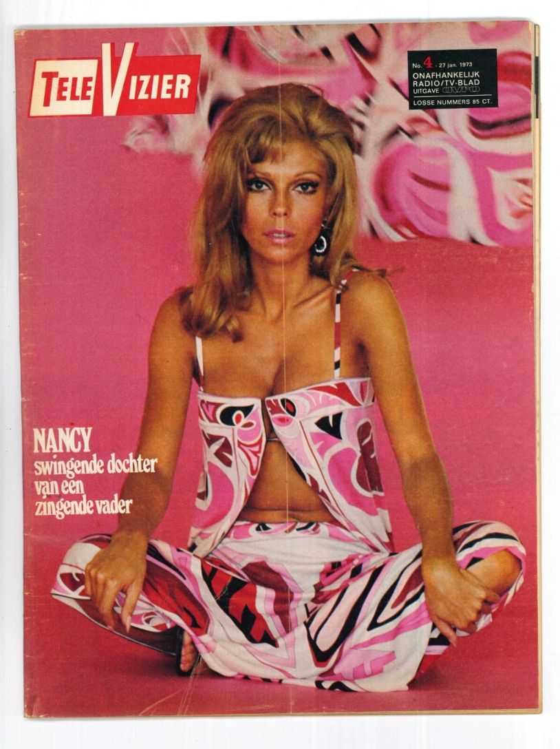 TELE VIZIER magazine side cover Issue 4 27 January 1973