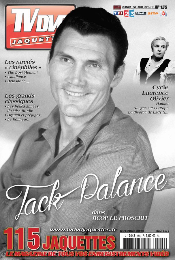 TV DVD JAQUETTES magazine side cover Issue 155 October 2015