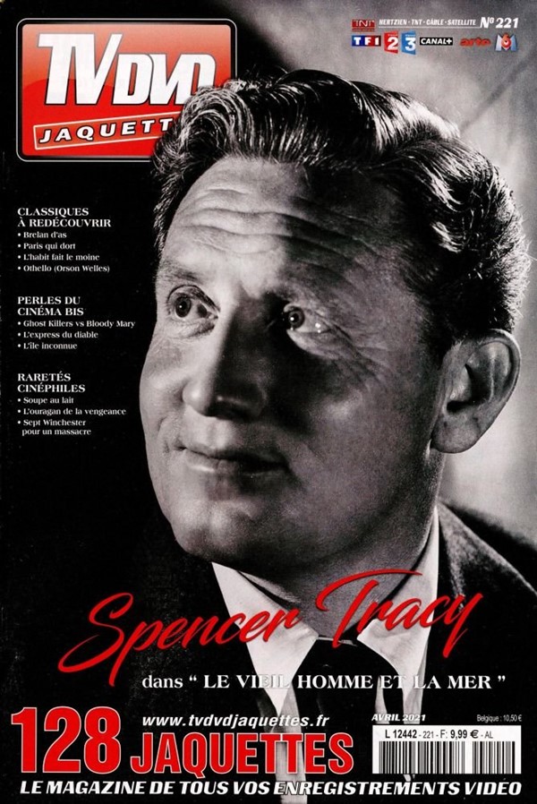 TV DVD JAQUETTES magazine side cover Issue 221  April 2021