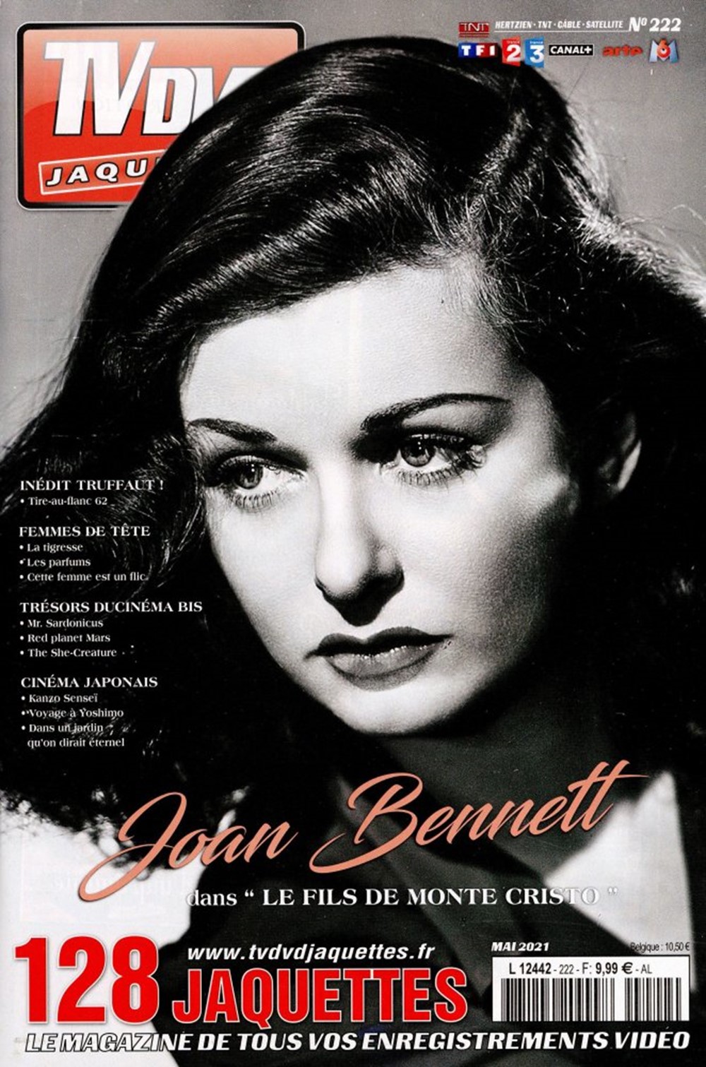 TV DVD JAQUETTES magazine side cover Issue 222  May 2021